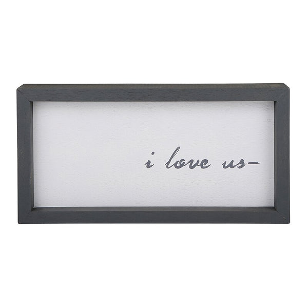 I Love Us - Framed Decor