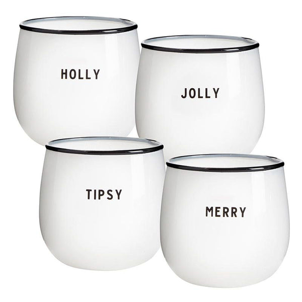 Holiday Mini Roly Poly - Set of 4