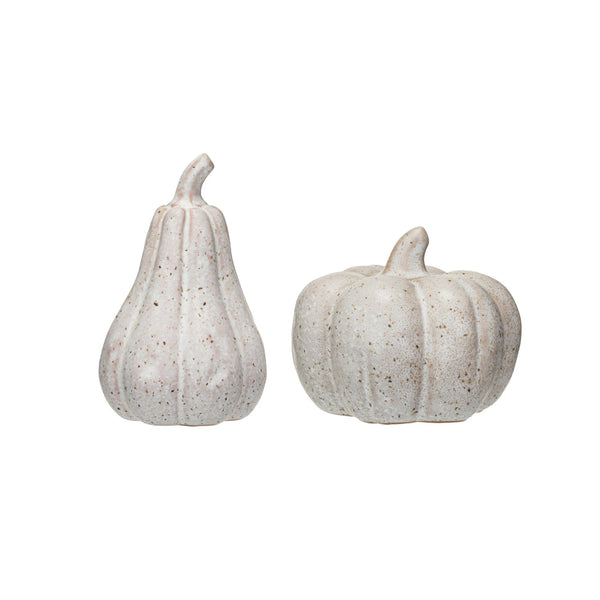 Stoneware Pumpkin- 2 Styles