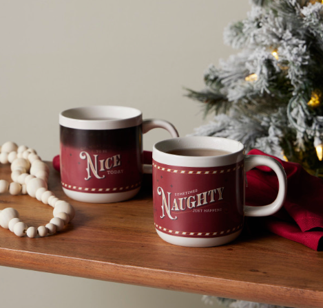 Feeling Naughty/Nice Heat Reveal Mug