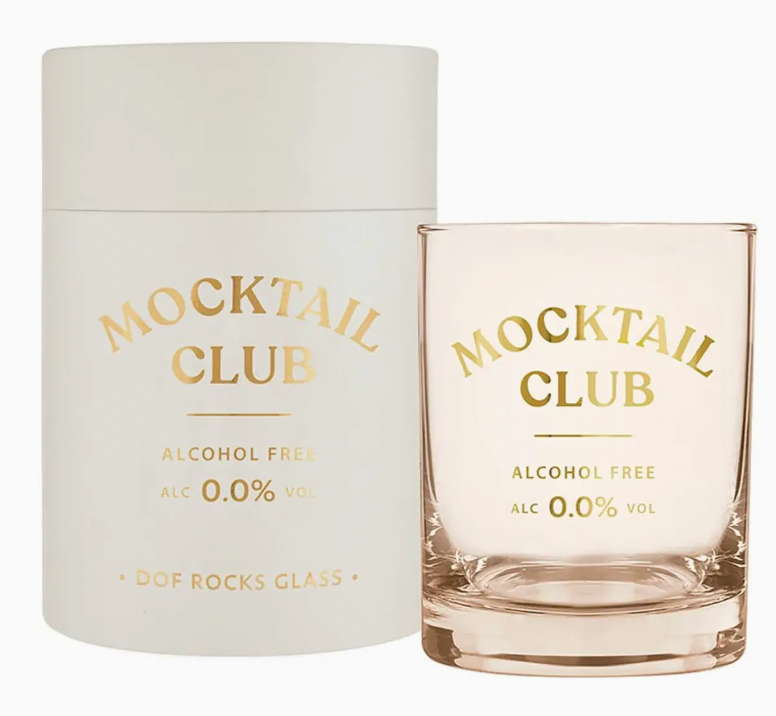 Mocktail Club Rocks Glass