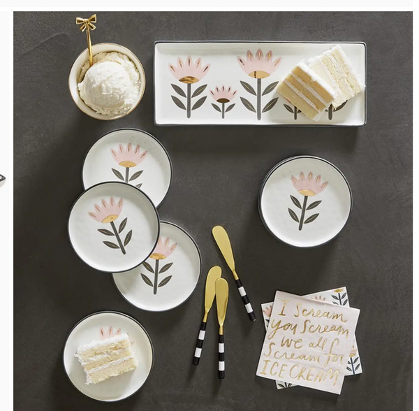 Ceramic Tray Flowers