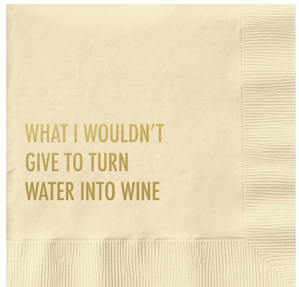 Water Into Wine Napkins