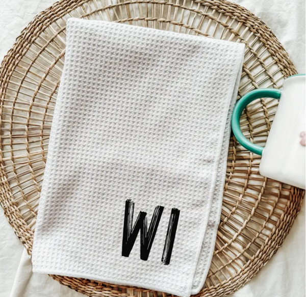 WI State Tea Towel