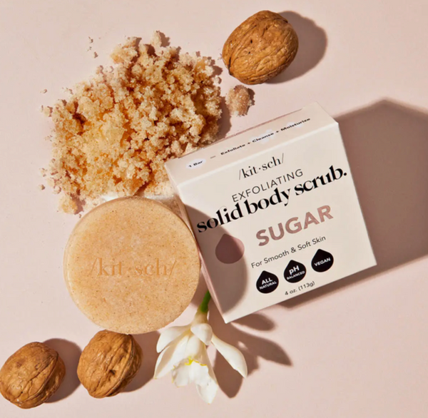 Sugar Exfoliating Body Scrub Bar