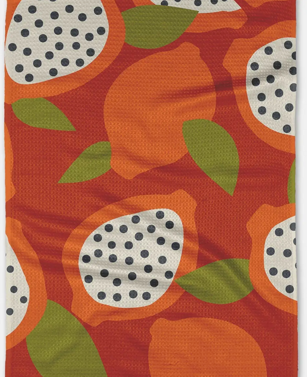 Papaya Playtime Tea Towel