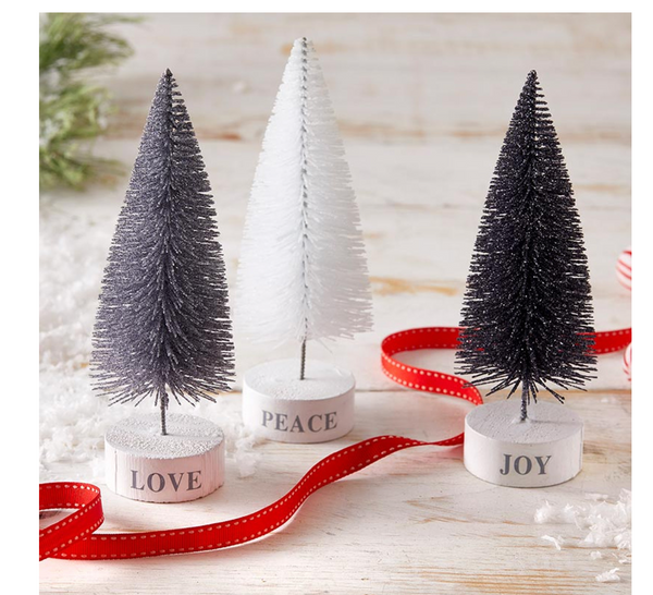 Bottle Brush Tree Set