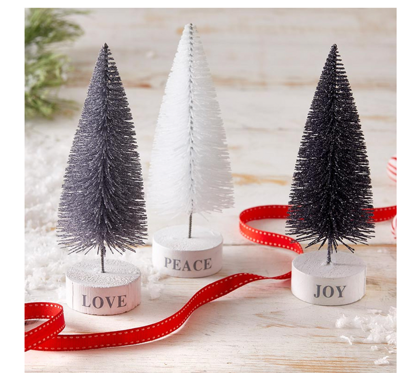 Bottle Brush Tree Set