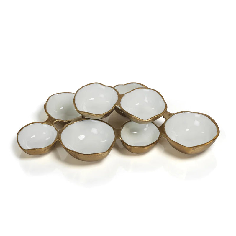 Small Cluster of 8 Serving Bowls