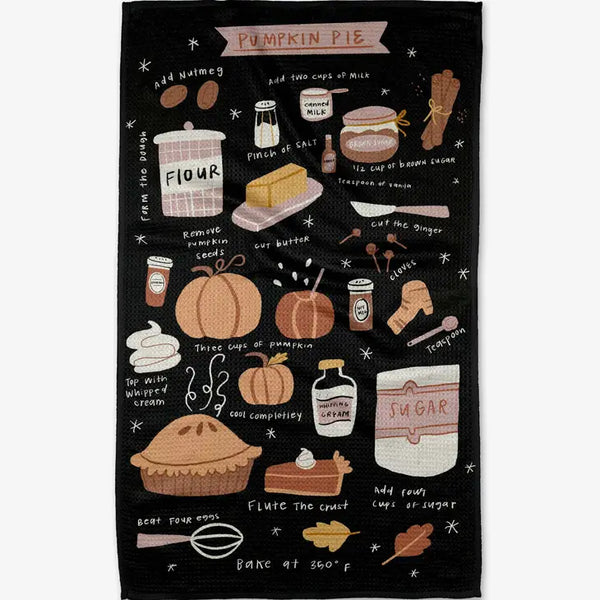 Pumpkin Pie Kitchen Tea Towel