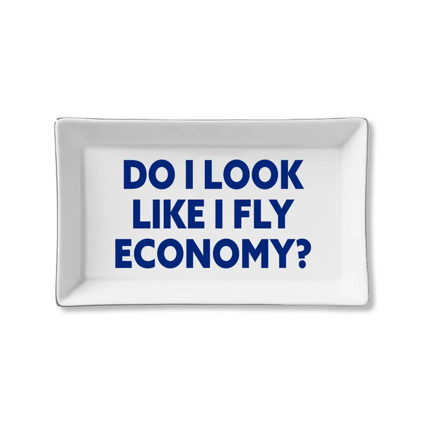 Ceramic Tray- Fly Economy