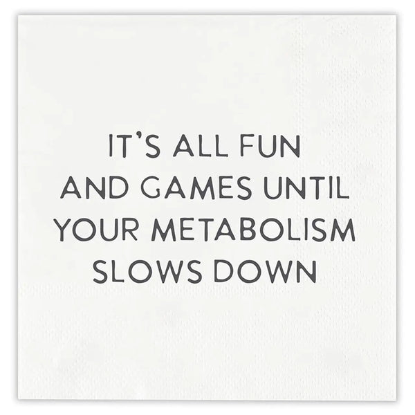 Paper Napkins- Fun & Games