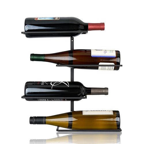 Four Bottle or Towel Wall Mounted Wine Rack